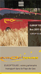 Mobile Screenshot of europtours.fr