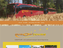 Tablet Screenshot of europtours.fr